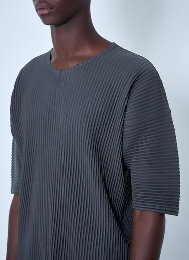 Homme Plissé Issey Miyake Pleated Top Grey hmp0160015