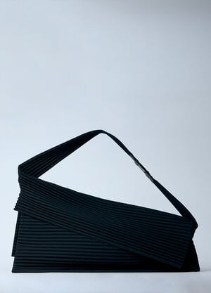 Homme Plissé Issey Miyake Overlap Shoulder Bag Black hmp0160018