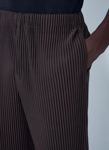 Homme Plissé Issey Miyake Pleated Pants Brown hmp0161012