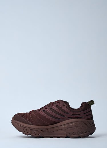 スティンソン エヴォOGスニーカー HOKA スティンソン エヴォOGスニーカー ブラウン hok0360015