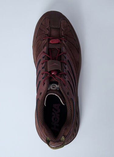スティンソン エヴォOGスニーカー HOKA スティンソン エヴォOGスニーカー ブラウン hok0360015