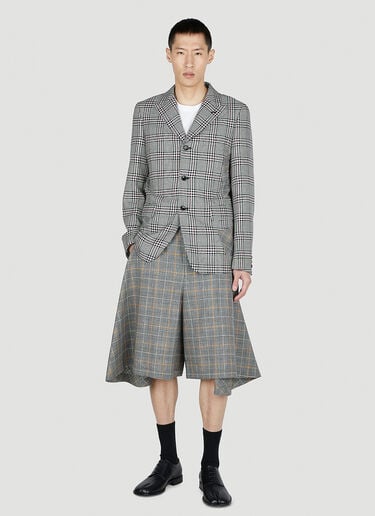Comme Des Garçons Homme Plus 크루넥 반소매 티셔츠 화이트 hpl0152004