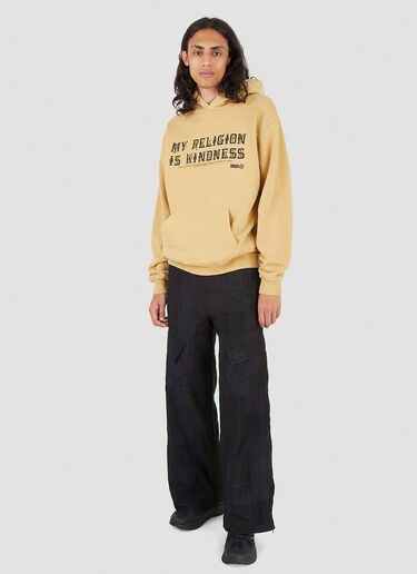 x LN-CC x Online Ceramics Dear Hearts Hooded Sweatshirt HYMNE x LN-CC x Online Ceramics Dear Hearts Hooded Sweatshirt Camel hym0146004