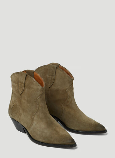 Isabel Marant Étoile Dewina Ankle Boots Brown ibe0247068