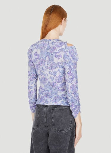 Torence Top Isabel Marant Torence Top Blue ibm0249009