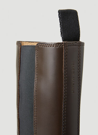 Isabel Marant 첼시 부츠 브라운 ibm0249022