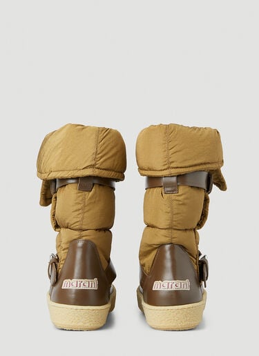 Zenora 雪地靴 Isabel Marant Zenora 雪地靴 卡其色 ibm0249027