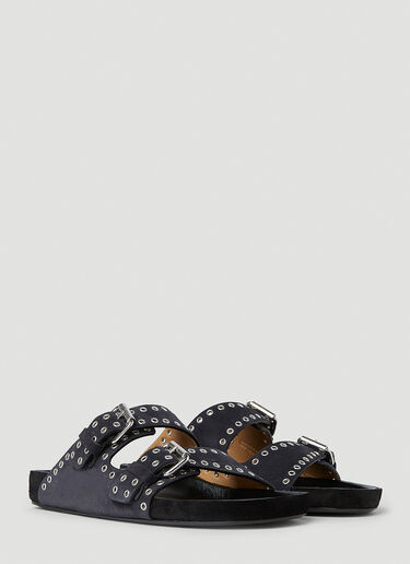 Isabel Marant Lennyo 凉鞋 黑色 ibm0251030