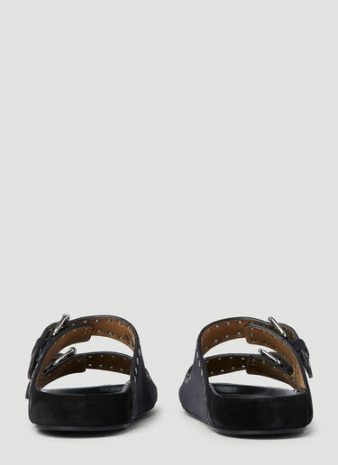Isabel Marant Lennyo 凉鞋 黑色 ibm0251030