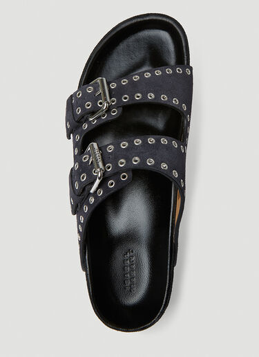 Isabel Marant Lennyo 凉鞋 黑色 ibm0251030