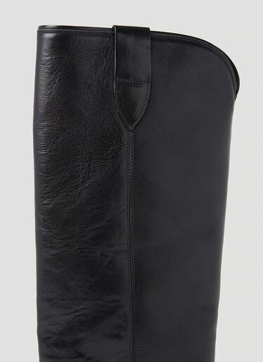 로메로 가죽 부츠 Isabel Marant 로메로 가죽 부츠 블랙 ibm0253028