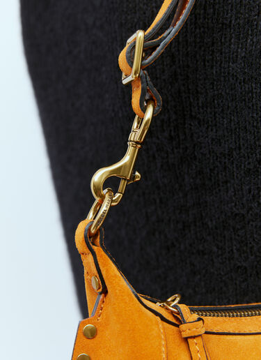Isabel Marant Oskan Moon 皮革单肩包 橙色 ibm0253040