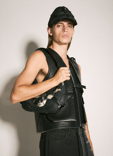 Small Object M02 Half Moon Shoulder Bag Innerraum Small Object M02 Half Moon Shoulder Bag Black inn0158004