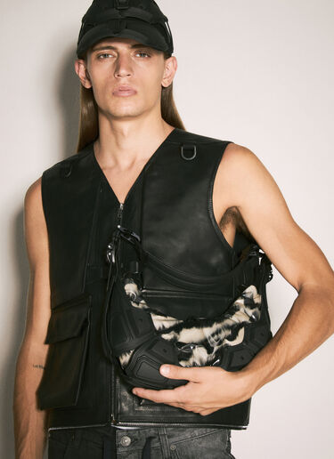 Small Object M02 Half Moon Shoulder Bag Innerraum Small Object M02 Half Moon Shoulder Bag Black inn0158004