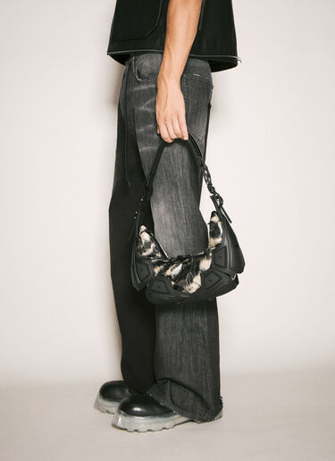 Innerraum Small Object M02 Half Moon Shoulder Bag Black inn0158004