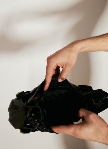 Small Object M02 Half Moon Shoulder Bag Innerraum Small Object M02 Half Moon Shoulder Bag Black inn0356003