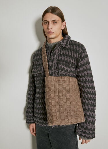 Handweave Shoulder Bag Isa Boulder Handweave Shoulder Bag Beige isa0154001