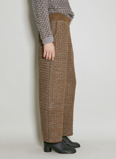 Chunky Knit Pants Isa Boulder Chunky Knit Pants Green isa0154010