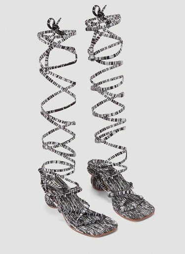 Strappy Sandals Isa Boulder Strappy Sandals Beige isa0244020