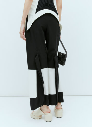 콘트라스트 팬츠 Issey Miyake 콘트라스트 팬츠 화이트 ism0254001