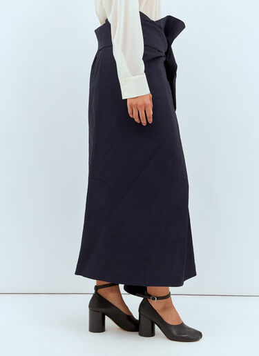 엔클로스 스커트 Issey Miyake 엔클로스 스커트 블루 ism0258001