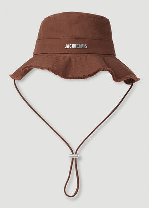 Jacquemus Le Bob Artichaut Hat Brown jac0151037