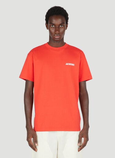 Jacquemus 徽标印花T恤 红 jac0154018