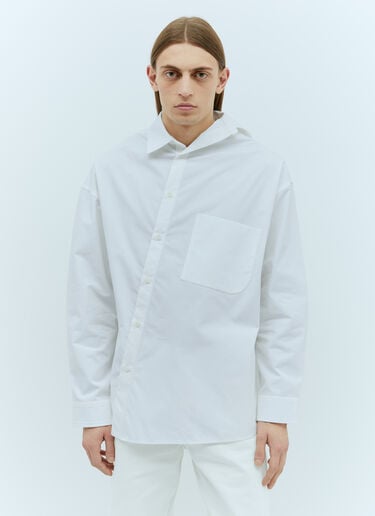 라 슈미즈 쿠아드로 셔츠 Jacquemus 라 슈미즈 쿠아드로 셔츠 화이트 jac0156010