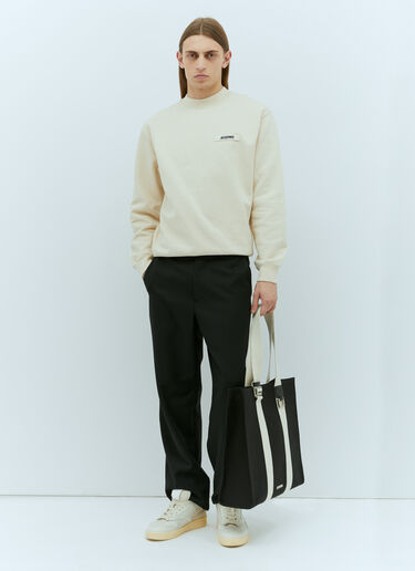 Jacquemus 르 스웨트셔츠 그로 그랭 베이지 jac0156019
