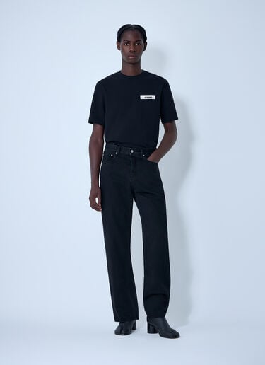 Jacquemus Le De-Nimes Droit Jeans Black jac0162006