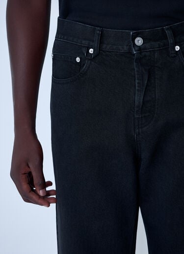 Jacquemus Le De-Nimes Droit Jeans Black jac0162006