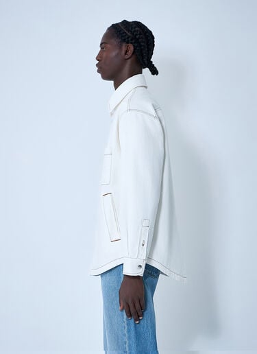 Jacquemus La Chemise Boulanger Shirt White jac0162007