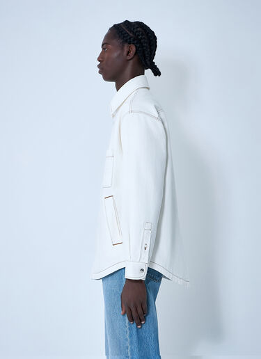 La Chemise Boulanger Shirt Jacquemus La Chemise Boulanger Shirt White jac0162007