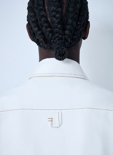 La Chemise Boulanger Shirt Jacquemus La Chemise Boulanger Shirt White jac0162007