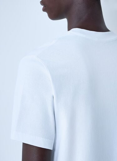 Jacquemus Le T-Shirt Gros Grain White jac0162010