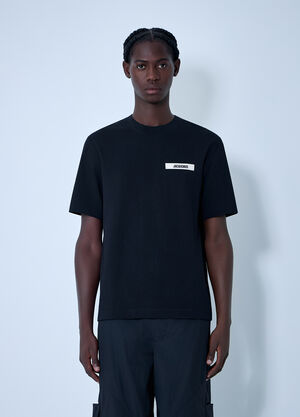 Jacquemus Le T-Shirt Gros Grain Black jac0162011