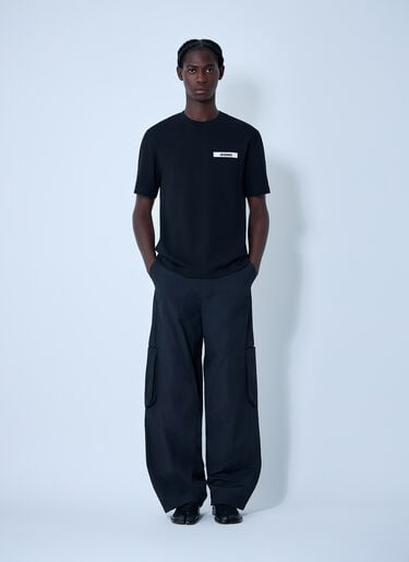 Jacquemus Le T-Shirt Gros Grain Black jac0162011