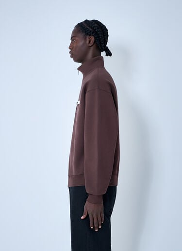 Jacquemus Le Camionneur Gros Grain Sweatshirt Brown jac0162012