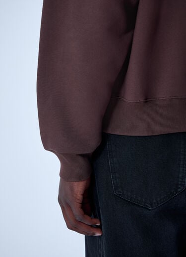 Jacquemus Le Camionneur Gros Grain Sweatshirt Brown jac0162012