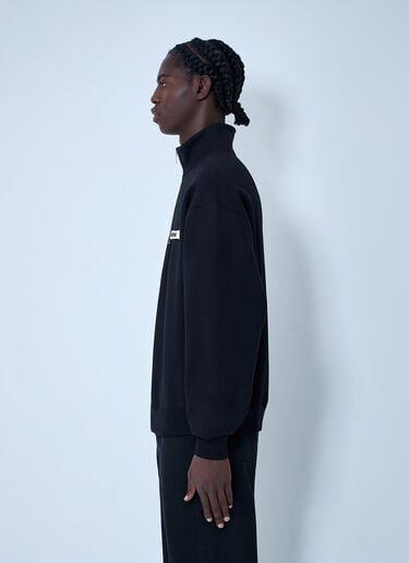 Jacquemus Le Camionneur Gros Grain Sweatshirt Black jac0162013