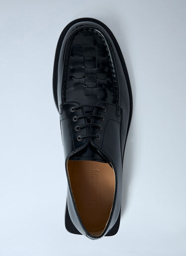 Les Derbies Tressees Shoes Jacquemus Les Derbies Tressees Shoes Black jac0162029