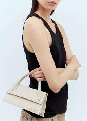 Jacquemus Le Chiquito Long Handbag Grey jac0250004