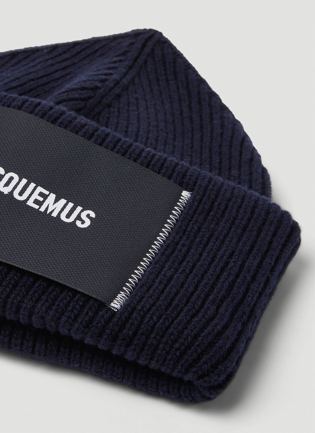 JACQUEMUS ビーニー Jacquemus Le Bonnet Beanie Hat in Black | LN-CC