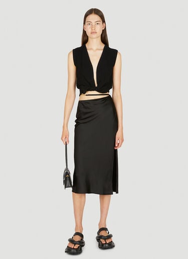 라 주페 노트 스커트 Jacquemus 라 주페 노트 스커트 블랙 jac0250155