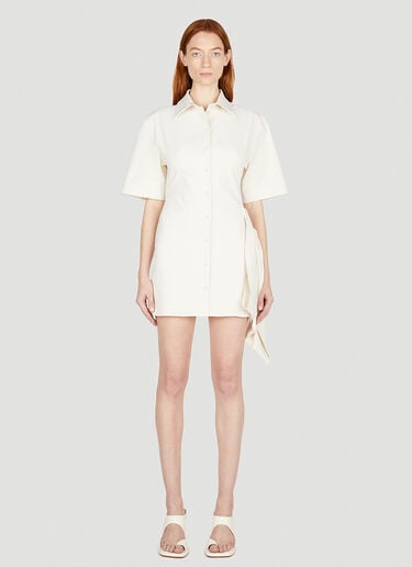 라 로브 카미자 드레스 Jacquemus 라 로브 카미자 드레스 크림 jac0251009