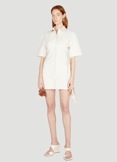 라 로브 카미자 드레스 Jacquemus 라 로브 카미자 드레스 크림 jac0251009