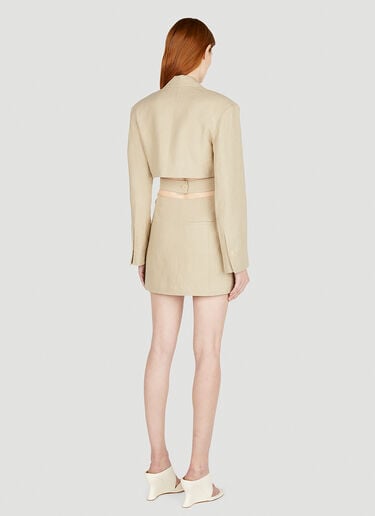 La Robe Bari 连衣裙 Jacquemus La Robe Bari 连衣裙 米色 jac0251011