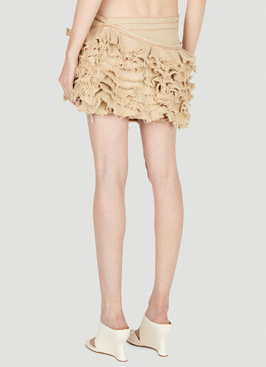 La Jupe de Nimes Artichau Skirt Jacquemus La Jupe de Nimes Artichau Skirt Beige jac0251018