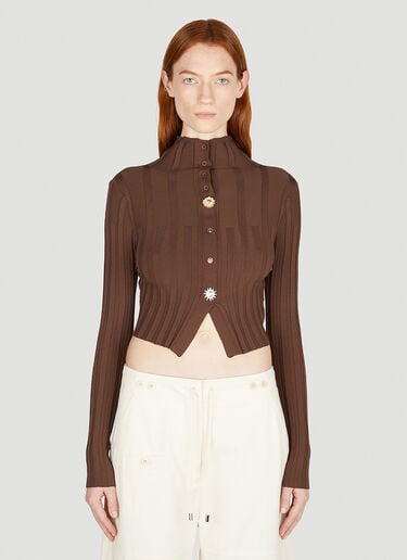 Jacquemus 르 방도 카디건 라이트 블루 jac0251032