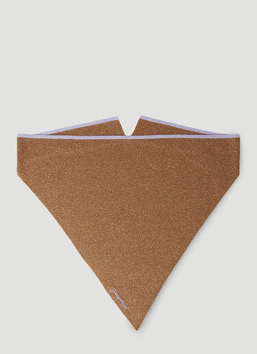 Le Foulard Brilho Scarf Jacquemus Le Foulard Brilho Scarf Brown jac0251122